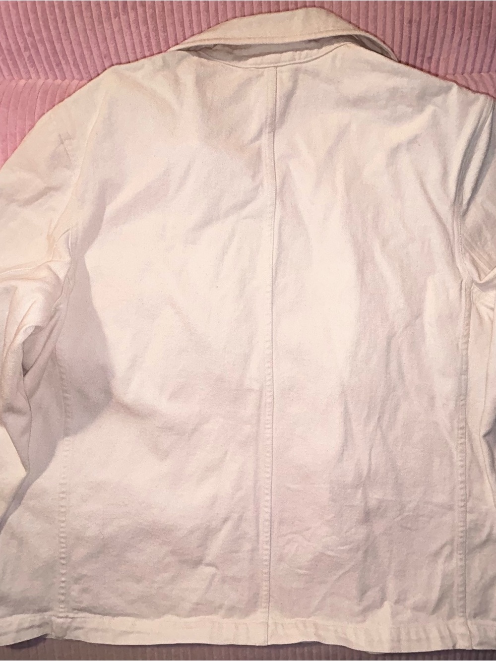 Ralph Lauren Lauren Outdoor Clothing Chore Jacket Cream Size L - Picture 2 of 6